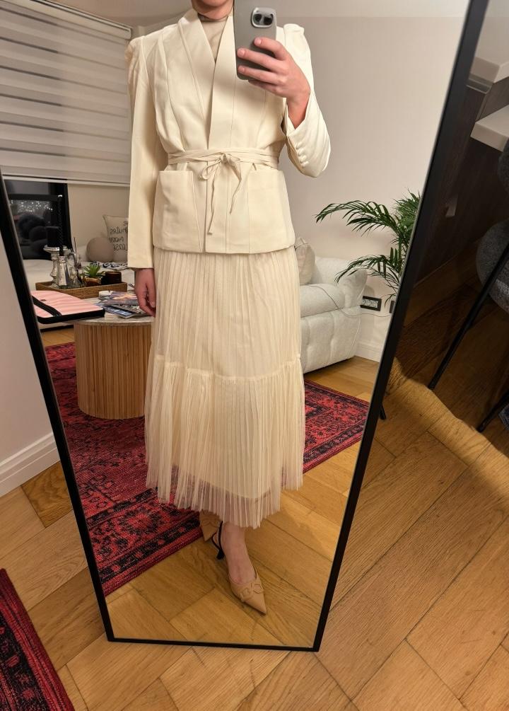 Luna Etek Ceket Takım