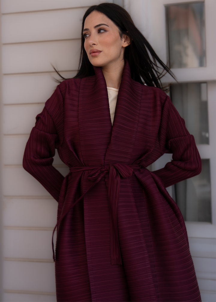 Bordo Royal Abaya / Elbise